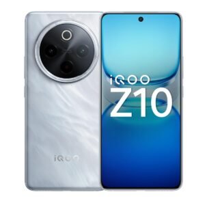 iQOO Z10 5G (Silver, 8GB RAM, 128GB Stroage) | India's Biggest Ever 7300 mAh Battery | Snapdragon 7s Gen 3 Processor | Brightest Quad Curved AMOLED...